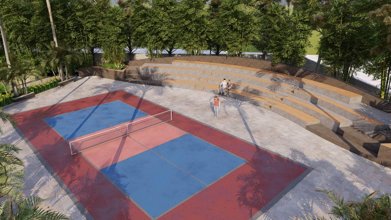 premium plotting project of ralamandal Badminton Court