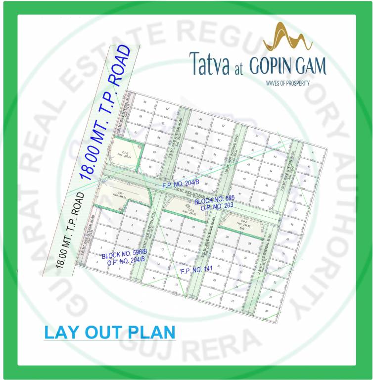 tatva at gopin gam Layout Plan