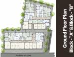  shivam-exotica Block A & B Cluster Plan for ground Floor