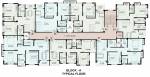 shivam-exotica Block A Cluster Plan from 1st to 3rd Floor