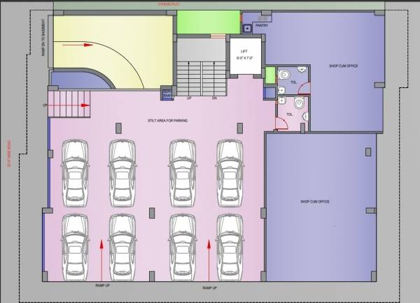 Investwell SR Tower Cluster Plan Ground Floor sr-tower Investwell SR Tower Cluster Plan Ground Floor