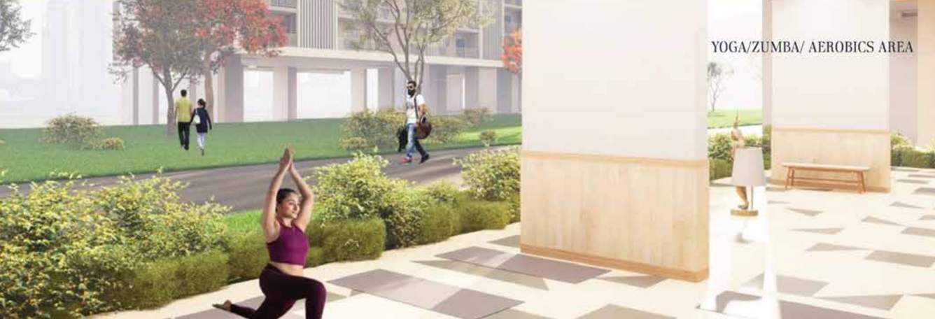 aspire homes Yoga/ Meditation Area