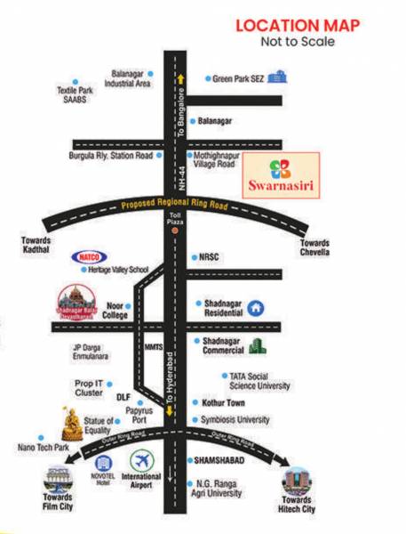  swarna-siri-phase-iv Location Plan