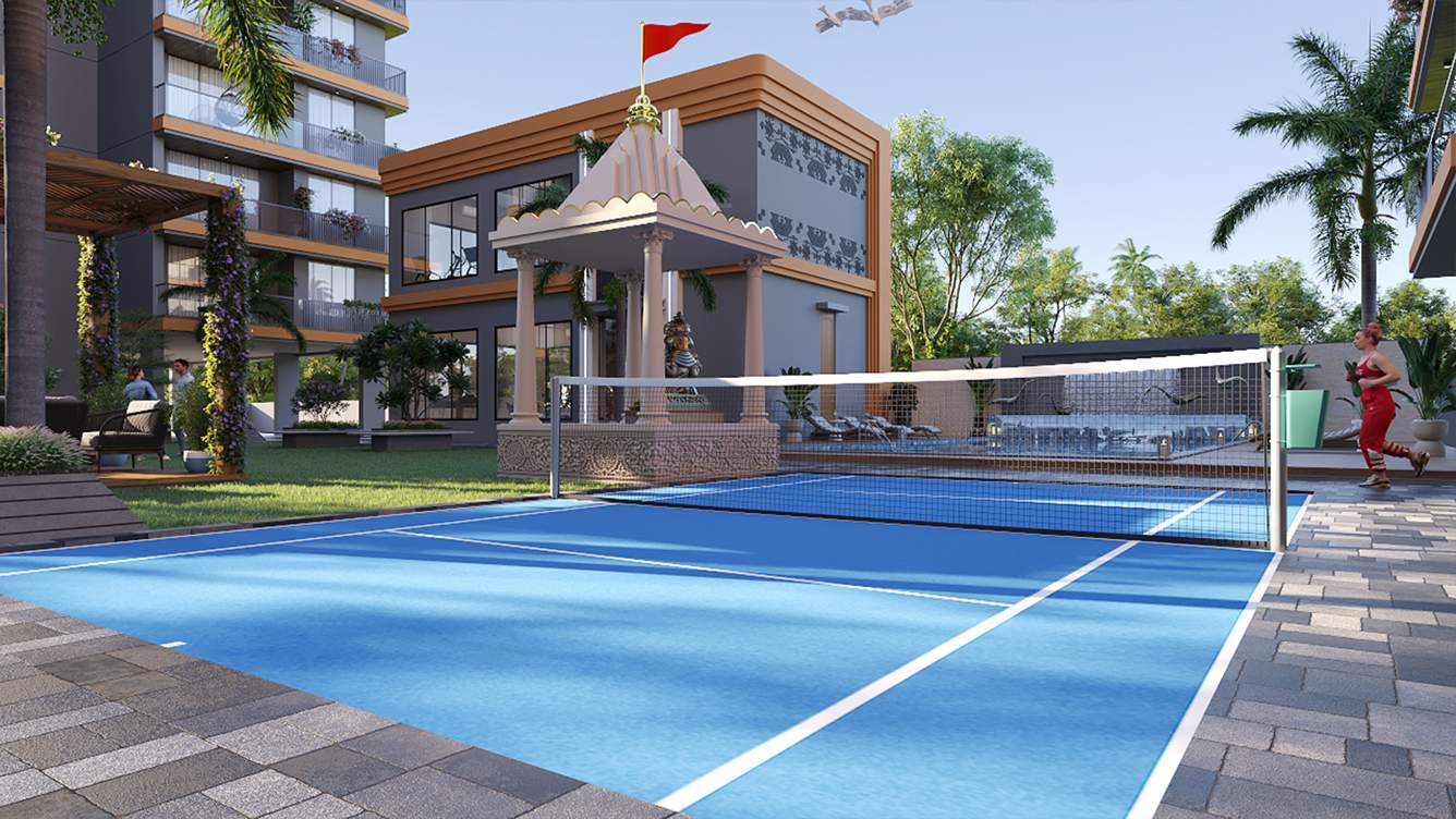  shyama serene Badminton Court