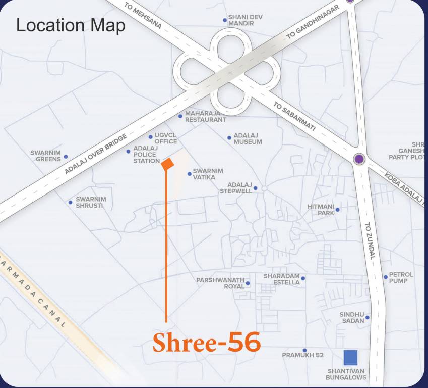  shree 56 Location Plan