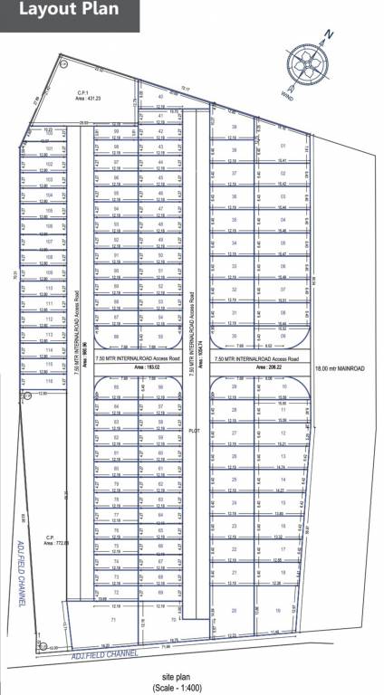  shivam residency Layout Plan
