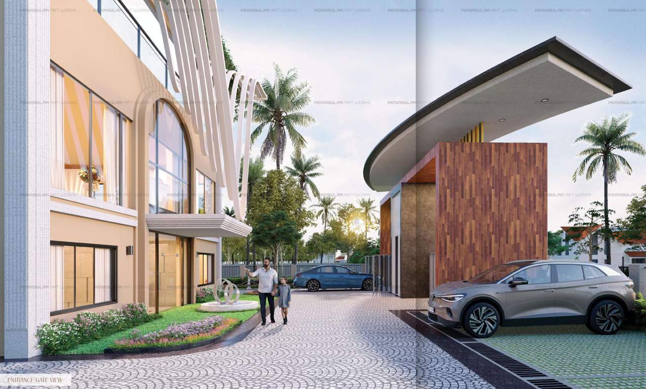 vashundhara mansion Entrance Gate Security Cabin