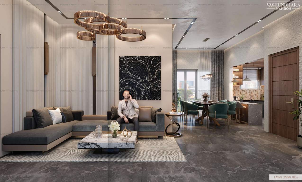 vashundhara mansion Living Area