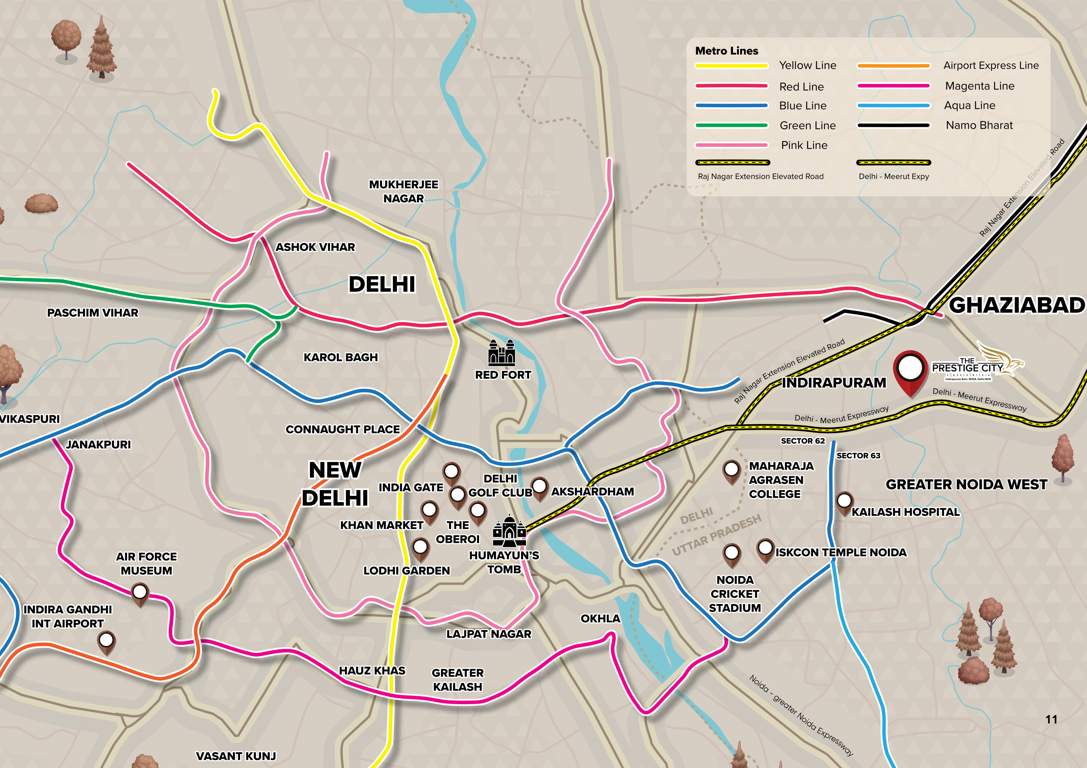  mulberry at the prestige city Location Plan
