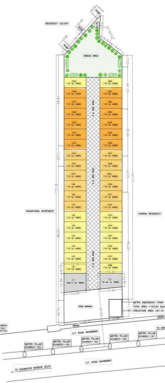  aggarwal buildcon Layout Plan