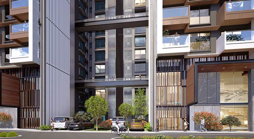  oakwood at the prestige city Elevation