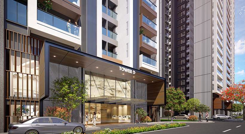  oakwood at the prestige city Elevation