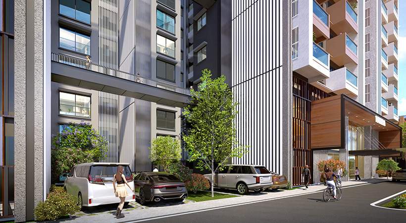  oakwood at the prestige city Elevation