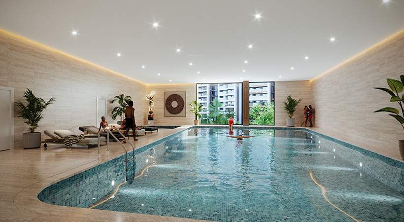  oakwood at the prestige city Swimming Pool