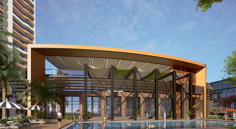  oakwood at the prestige city Swimming Pool