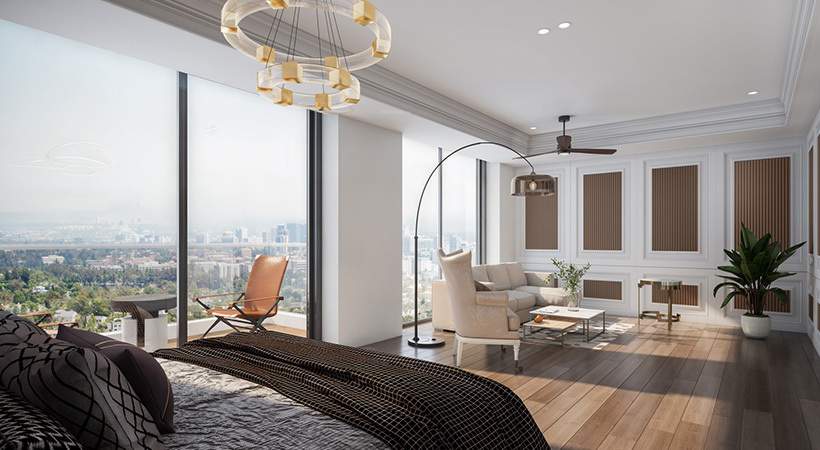  oakwood at the prestige city Bedroom