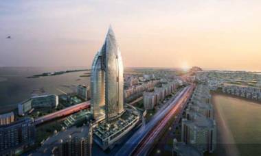 Elevation trump-international-hotel-and-tower-dubai Elevation