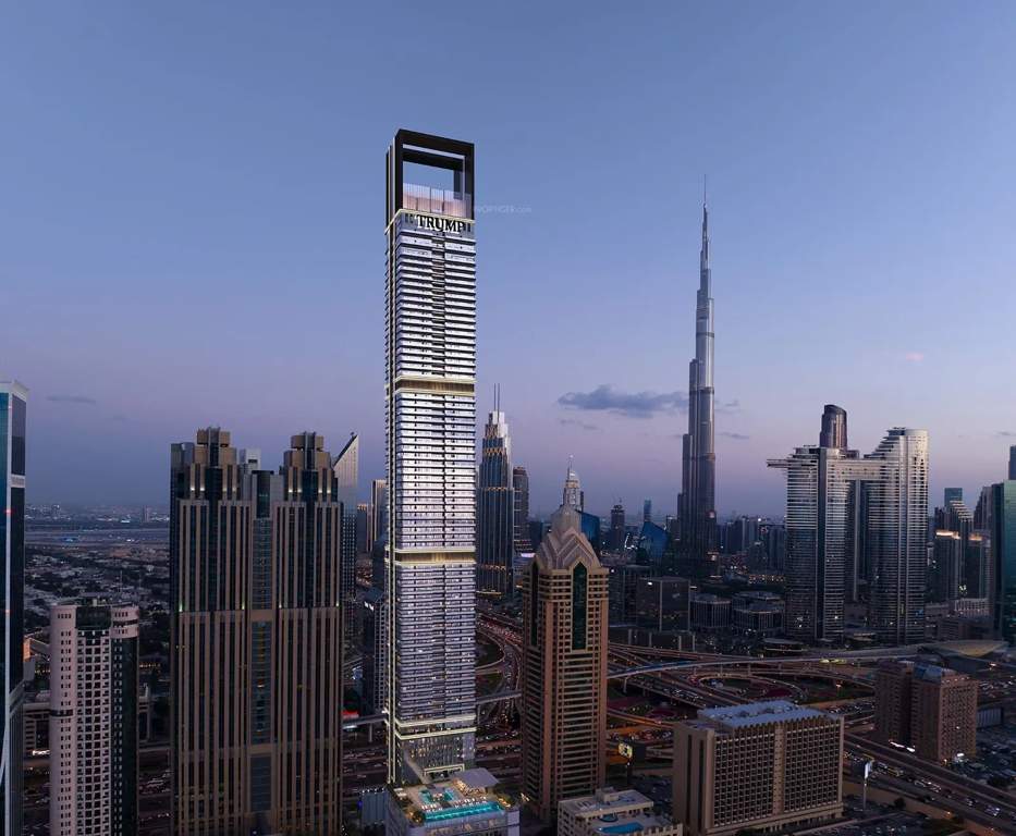  trump international hotel and tower dubai Elevation