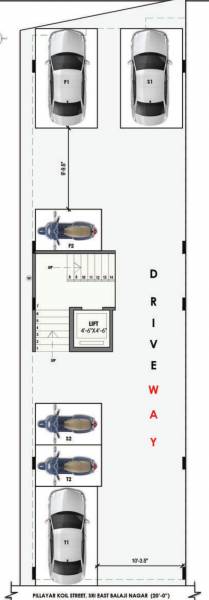  gokulam Gokulam Cluster Plan for ground Floor