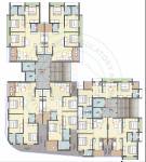  kiran-park Block A, B Cluster Plan for 2nd Floor