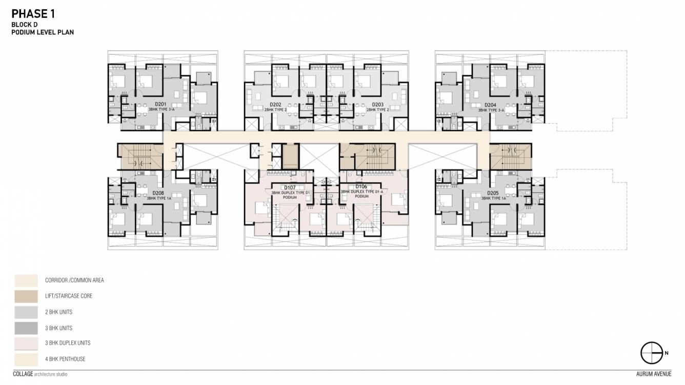  aurum avenue WING D Cluster Plan