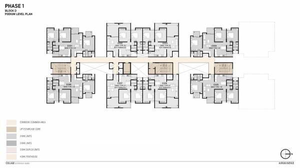  aurum-avenue WING D Cluster Plan