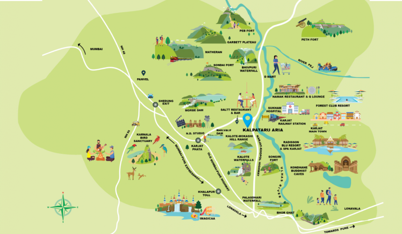 aria phase e Location Plan
