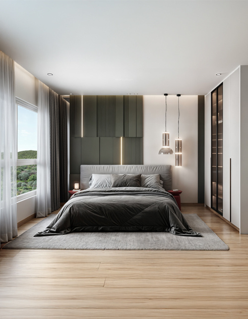 aria phase e Bedroom