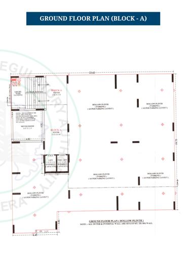 Block A Cluster Plan for ground Floor lavish Block A Cluster Plan for ground Floor