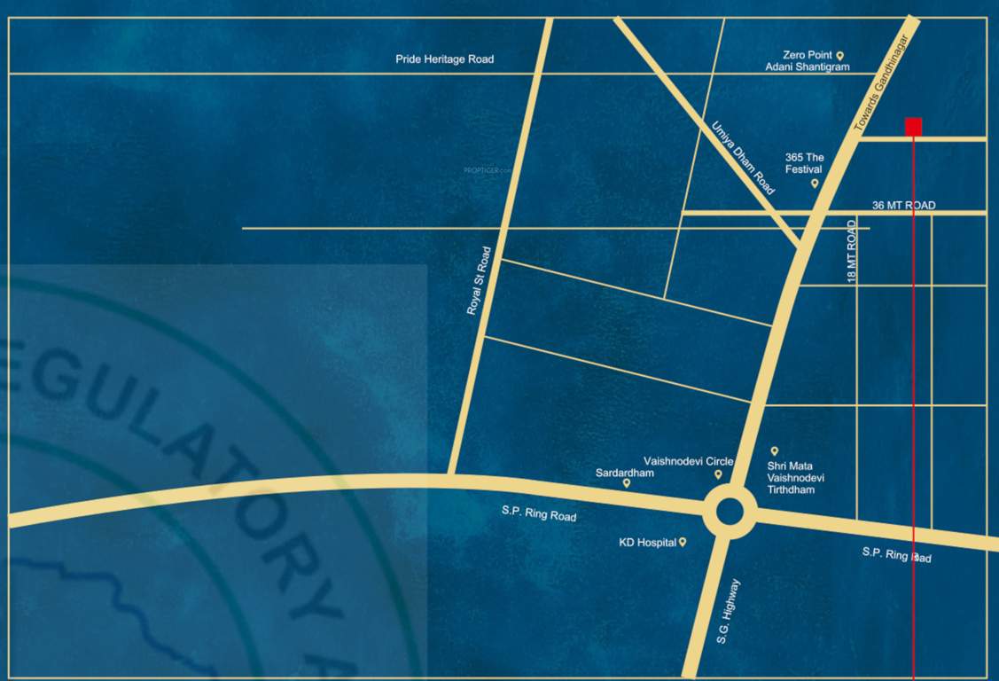lavish Location Plan