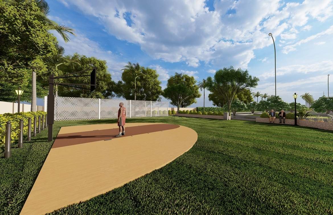 amulyam greens Basketball Court