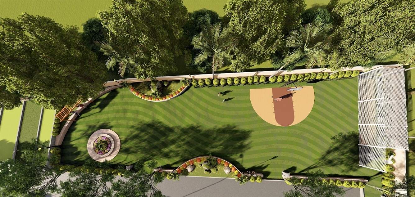 amulyam greens Landscape Garden and Tree Planting