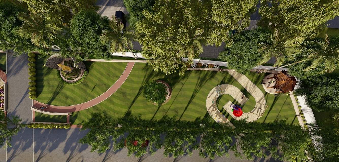 amulyam greens Landscape Garden and Tree Planting