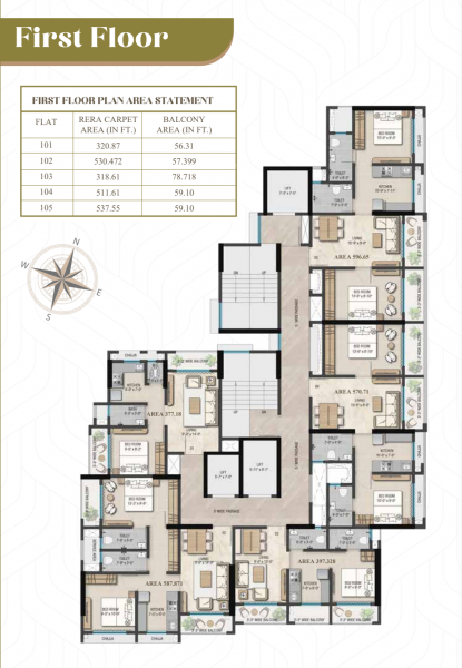  complex-phase-i Vinayak Complex Phase-I Cluster Plan