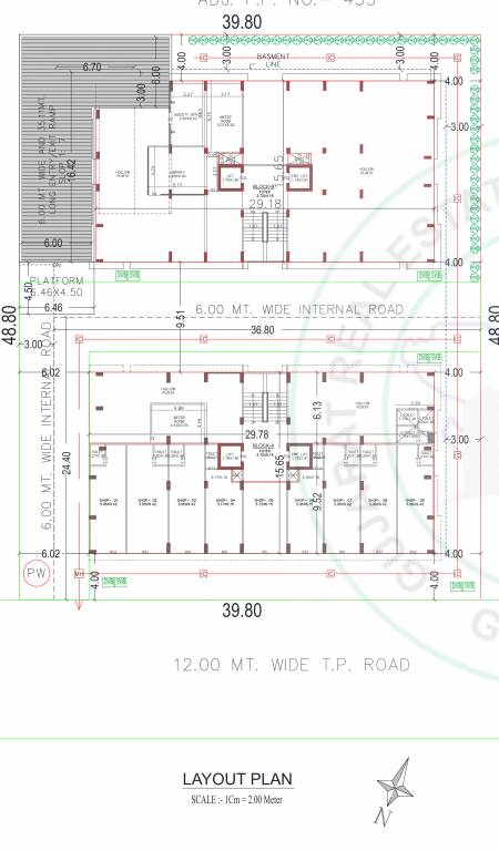  sahjanand sanskar Layout Plan
