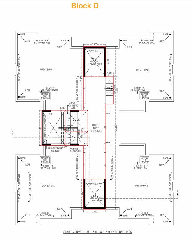  the marigold parmeshwar D Cluster Plan open terrace 