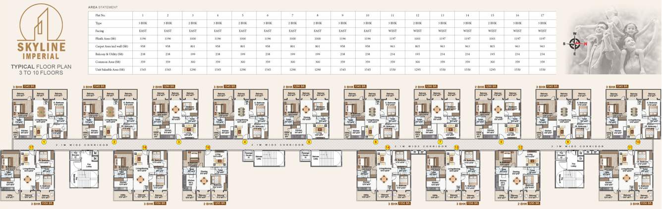  skyline imperial Skyline Imperial Cluster Plan
