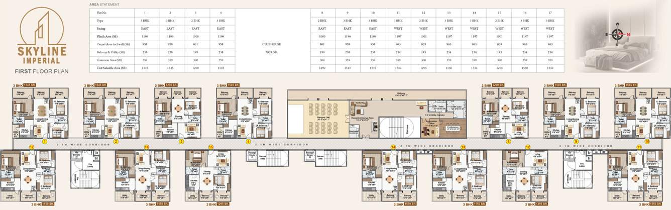  skyline imperial Skyline Imperial Cluster Plan