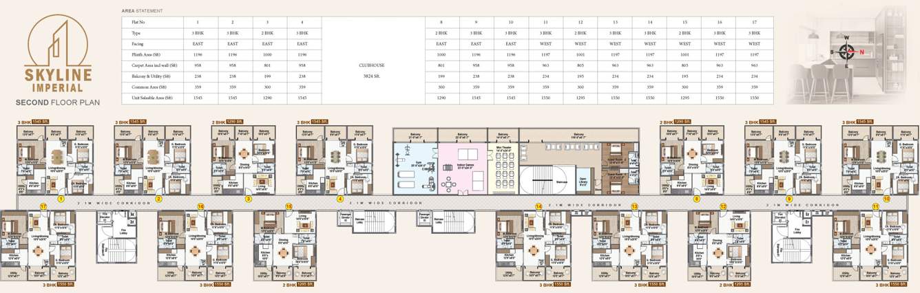  skyline imperial Skyline Imperial Cluster Plan