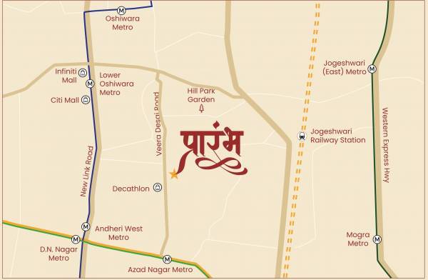  prarambh Location Plan