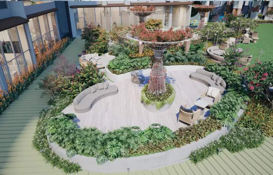  vansham Landscape Garden and Tree Planting