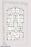 Abhilaxmi Appartments Cluster Plan for 1st Floor  abhilaxmi-appartments Abhilaxmi Appartments Cluster Plan for 1st Floor