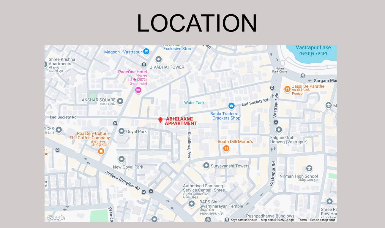  abhilaxmi appartments Location Plan