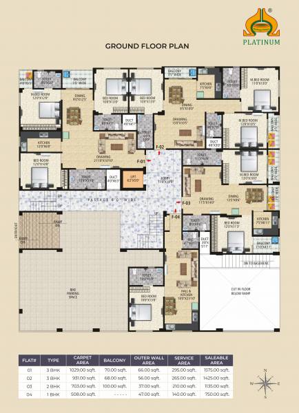 shiv-savitri-sadan Shiv Savitri Sadan Cluster Plan for ground Floor