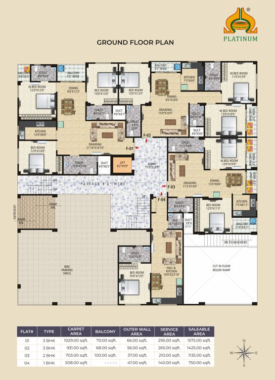 shiv savitri sadan Shiv Savitri Sadan Cluster Plan for ground Floor