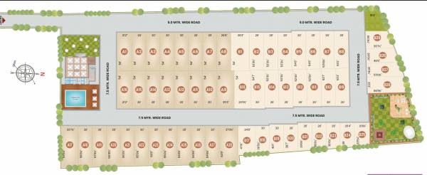  the-lotus-villa Layout Plan