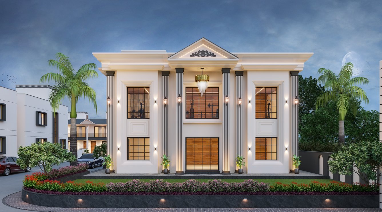  the lotus villa Elevation