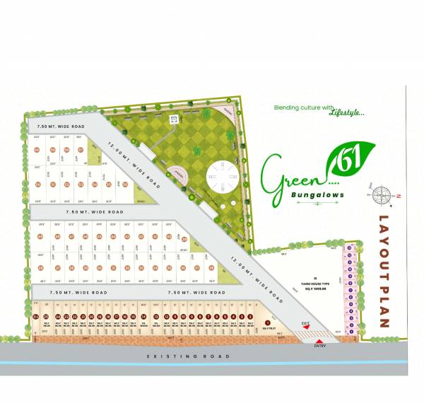 Layout Plan green-61 Layout Plan