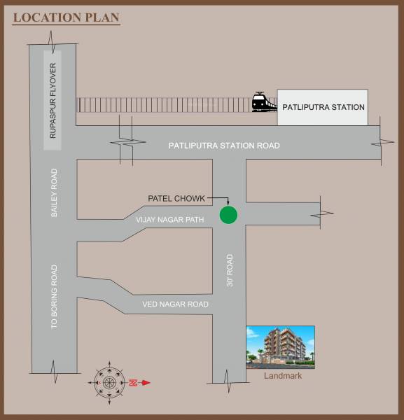  saket-apartment Location Plan