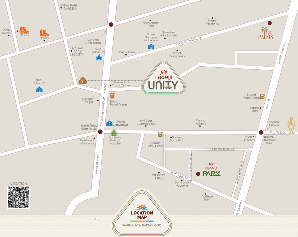sundaram unity Location Plan
